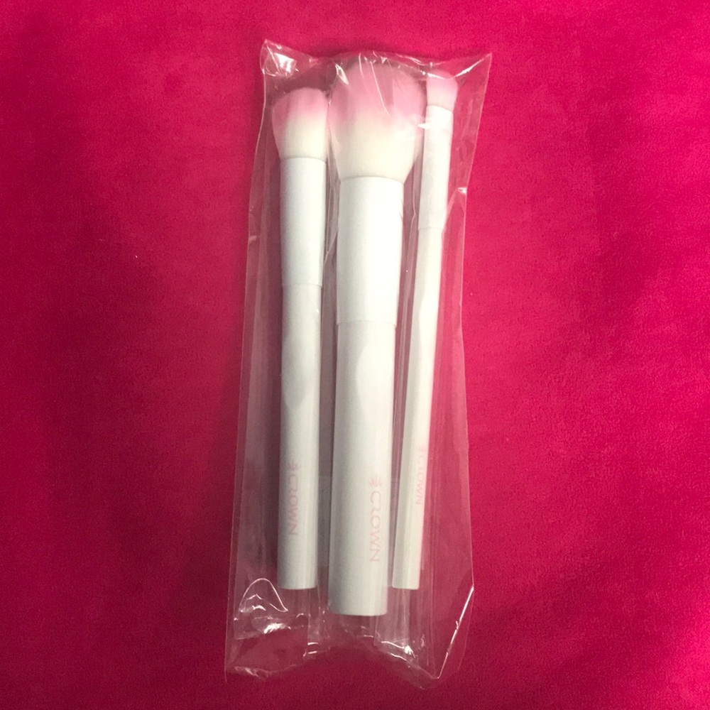 3pc Crown Brush Trio